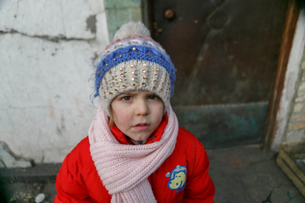 Dziewczynka z Ukrainy