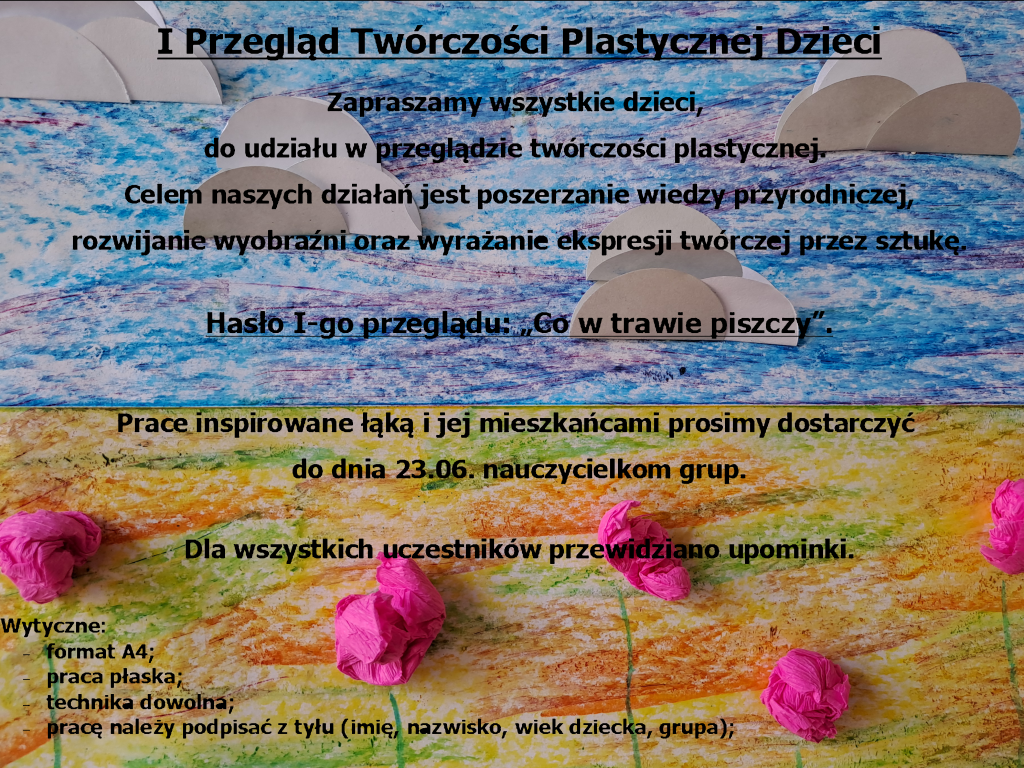 I Przegląd Twórczości Plastycznej Dziecka